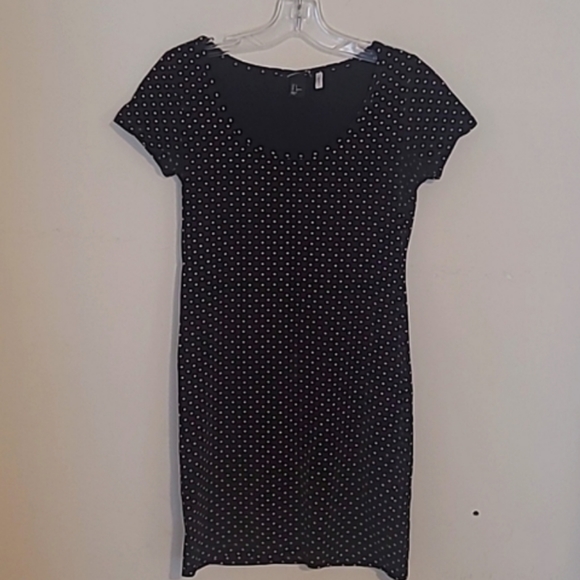 Polka-dot t-shirt dress from Zara size small - Picture 2 of 2